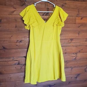 A New Day yellow dress